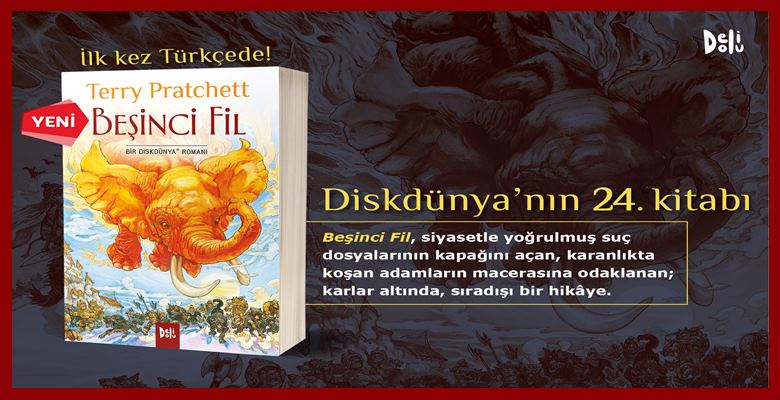 Diskdünya’nın 24. kitabı ilk kez Türkçe’de…