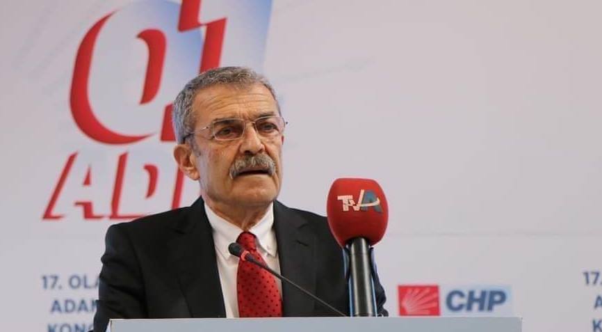 Adana- Cumhuriyet Halk Partisi (CHP) Adana İl Başkanı Mehmet Çelebi,