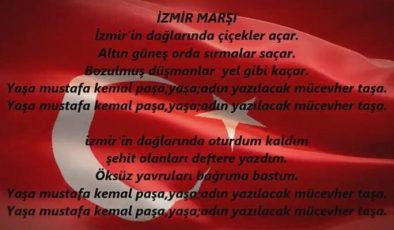 “İzmir Marşı” siyasi bulundu…