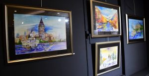 Ankaralı ressam Nejat Orhan’ın “Kar’a Sevda” adlı 24. kişisel sergisi