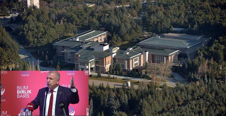 Zafer Partisi Genel Başkanı Ümit Özdağ, sosyal medya hesabından Çankaya