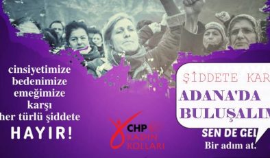 CHP’den “Kadına Yönelik Şiddete Karşı Buluşma” etkinliği