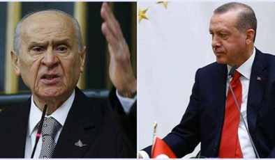 Cumhurbaşkanı Erdoğan, Bahçeli ile görüştü…