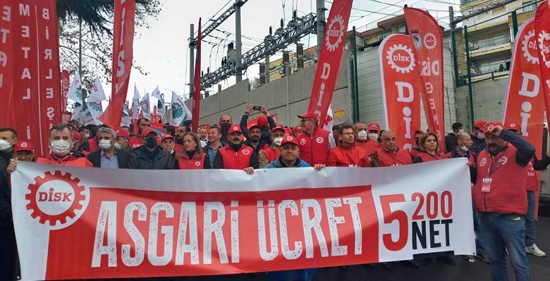 Devrimci İşçi Sendikaları Konfederasyonu ‘nun (DİSK) “İstanbul ses veriyor: Artık