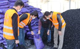 470 ton kömür Antalya ili dışına çıkarıldı…   