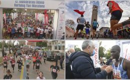 Adana’da Kurtuluş Yarı Maratonu koşuldu/ Foto Galeri