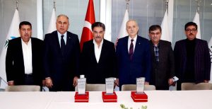 Adana- Ticaret Borsası Meclis Başkanı Osman Bağış ile birlikte üye