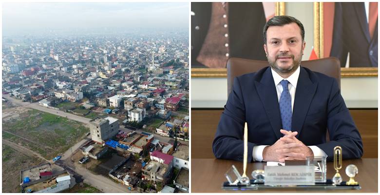 Adana- Yüreğir ilçesine bağlı Koza ve Yeşilbağlar mahallelerinde yaklaşık 75