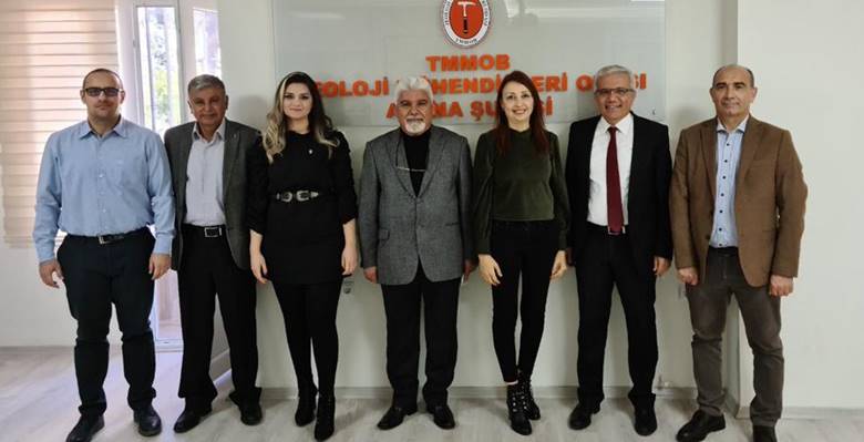 Adana- Jeoloji Mühendisleri Odası Adana Şubesi hizmet binasında yapılan 14.