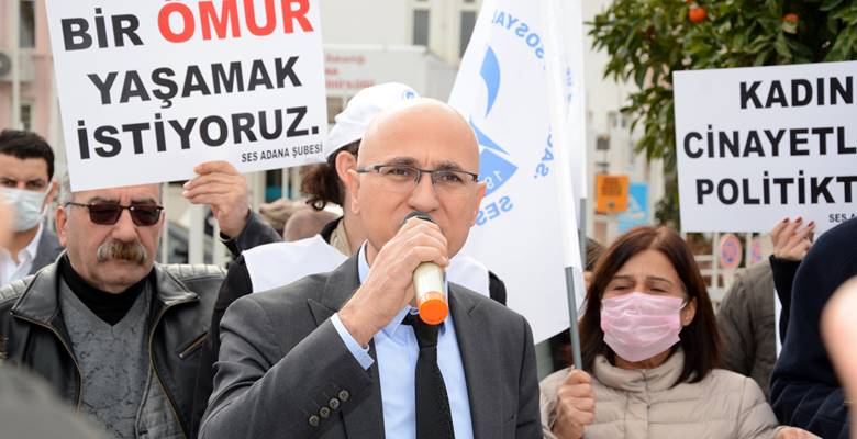 &nbsp; Adana- Sağlık çalışanlarının yanı sıra CHP Adana Milletvekili Ayhan