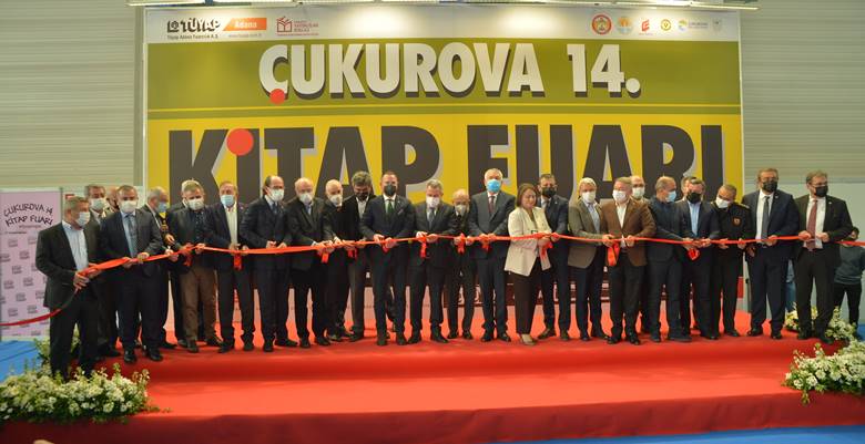 Çukurova 14. Kitap Fuarı açıldı Adana- Okurların Tüyap kitap fuarlarına olan hasreti Çukurova Kitap