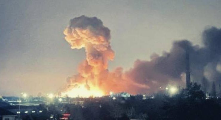 Kiev’de patlama sesleri…