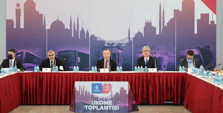 &nbsp; İstanbul- Şubat ayı UKOME (İBB Ulaşım Koordinasyon Merkezi) toplantısı,