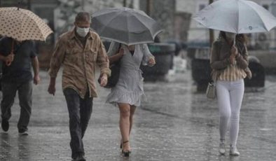 İstanbul için sağanak yağmur uyarısı!
