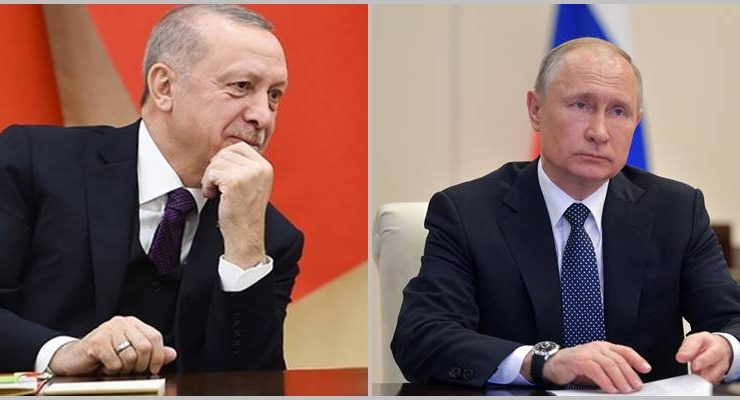 Cumhurbaşkanı Erdoğan’dan, Putin’e destek…