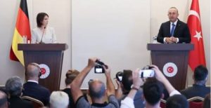 Dışişleri Bakanı Mevlüt Çavuşoğlu, Almanya Dışişleri Bakanı Annalena Baerbock ile ortak basın