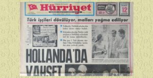 İlhan KARAÇAY 1972 yılının 9 ağustos gecesi saat 01.00’de, Rotterdam’a