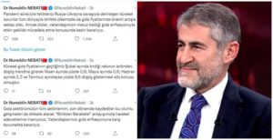 Hazine ve Maliye Bakanı Nureddin Nebati, gıda enflasyonuna karşı etkin biçimde