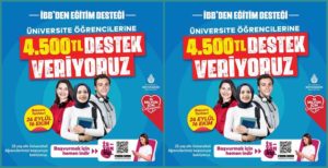OLAYNET/ İstanbul- Anakent Belediyesi (İBB) “Genç Üniversiteli Desteği” projesi kapsamında