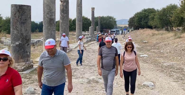 OLAYNET/ Adana- Tabip Odası Yönetimi üyeleriyle ‘Arkeolojik ve Tarihi Gezi’