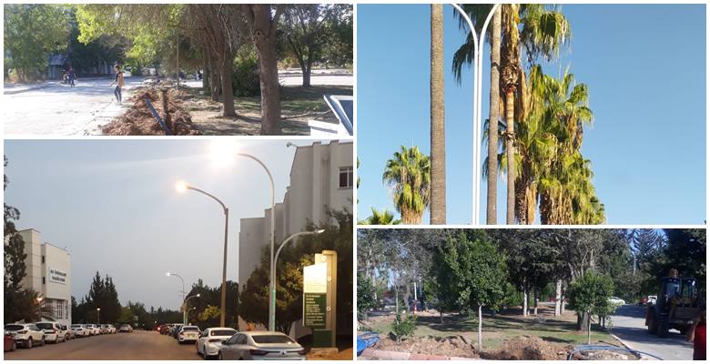 Adana- OLAYNET– Çukurova Üniversitesi Balcalı Kampüsü’nde fiziki alt ve üst