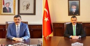 Çorum Valisi Mustafa Çiftçi, makamında bulunan AKP’li Cumhurbaşkanı Recep Tayyip