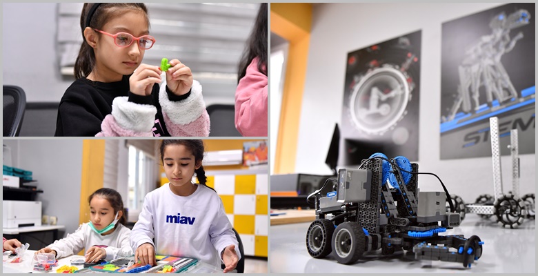 Çocuklara ‘Robotik Kodlama’ eğitimi MERSİN/ Olaynet– Anakent Belediyesi Kadın ve Aile Hizmetleri Dairesi Başkanlığı