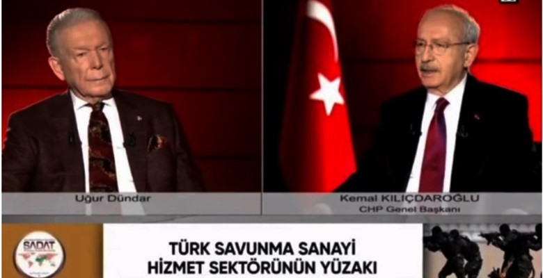 CHP Genel Başkanı Kemal Kılıçdaroğlu, TV100 ekranlarında yayınlanan Haftanın Paranoması