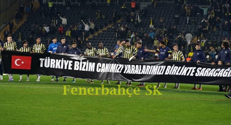 Fenerbahçe’den “taraftarsız maça” tepki…