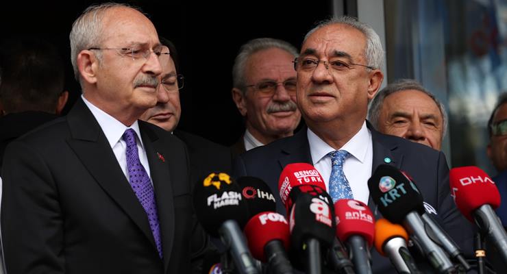 Kılıçdaroğlu, DSP Genel Başkanı ile görüştü…