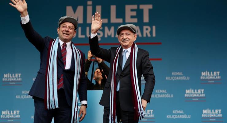 Trabzon’da, Kılıçdaroğlu İle İmamoğlu’na büyük ilgi