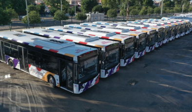 81 yeni otobüs tanıtıldı…    