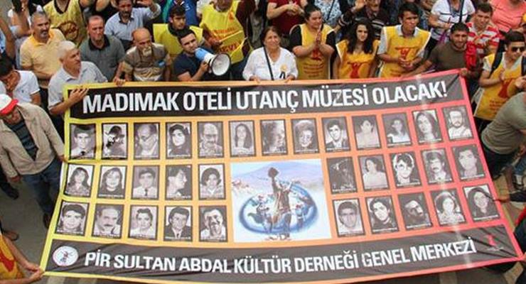 Sivas Madımak Oteli'nde 2 Temmuz 1993 tarihinde 37 kişinin yaşamını
