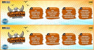 Adana/ Olaynet–  12-13-14-15 Ekim tarihlerinde düzenlenmesi planlanan Çukurova Rock Festivali,
