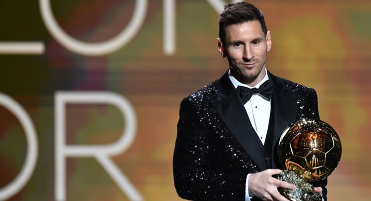 “Altın Top” 8’inci kez Messi’nin