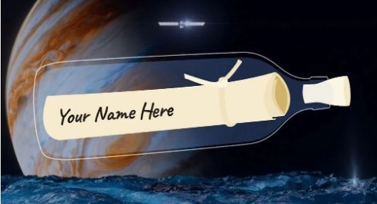 NASA isminizi uzaya taşıyor…