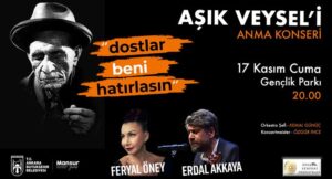 Ankara/ Olaynet– Anakent Belediyesi, aşık geleneğinin en önemli isimlerinden olan