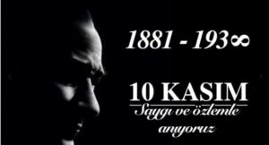 Rifat SERDAROĞLU Bugün, Büyük Atatürk’ün ölümünün 85. Yılı. Gün Atatürk’ü