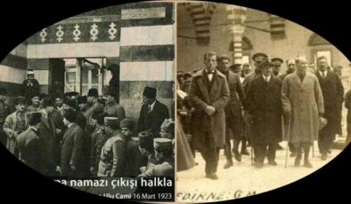 Atatürk zamanında onarılan camiler