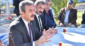 Adana/ Olaynet– Çukurova Belediye Başkanı Soner Çetin, Yüzüncüyıl Mahallesi Şehit