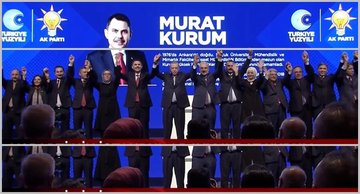 AKP’nin İstanbul adayı Murat Kurum…