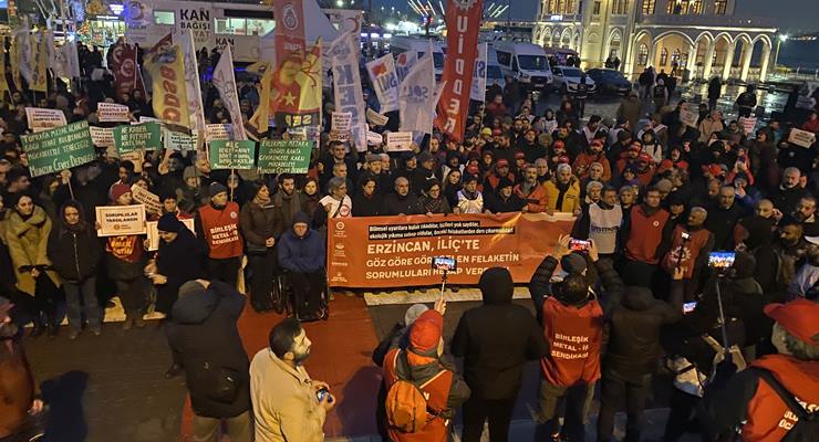 İliç, Kadıköy’de protesto edildi