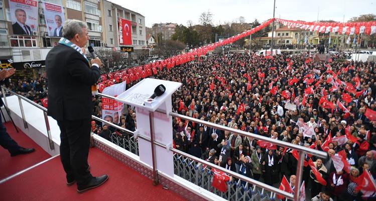 Ankara/ Olaynet– Cumhuriyet Hak Partisi (CHP) Ankara Büyükşehir Belediye Başkan