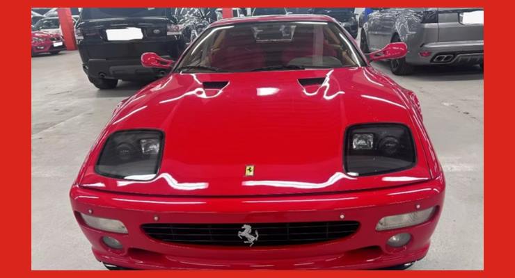 29 yıl önce San Marino’da çalınan Ferrari İngiltere’de bulundu
