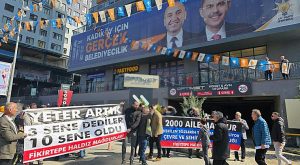 İstanbul- Cumhur İttifakı’nın AKP’li Anakent Belediye Başkan adayı Murat Kurum’a