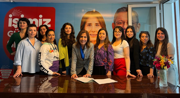 CHP adayı Tekin, Mor Dayanışma Kadın Derneği ile protokol imzaladı…