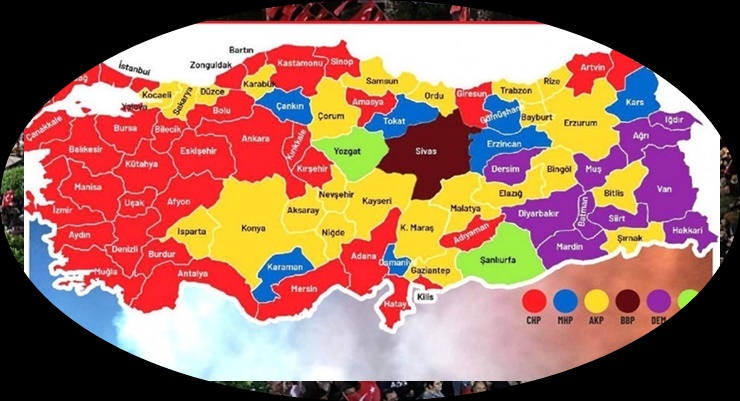 Türkiye kırmızıya boyanırken