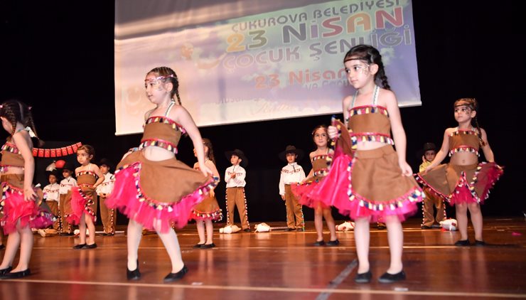 Adana/ Olaynet– Çukurova Belediyesi 23 Nisan kutlamalarına bu yıl erken