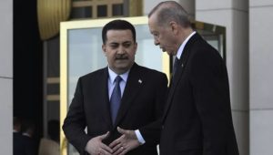 Cumhurbaşkanı Recep Tayyip Erdoğan, Irak Başbakanı Muhammed Şiya el-Sudani ile
