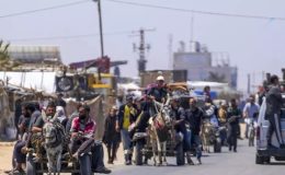 Filistinliler Refah’tan ayrılıyor…